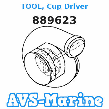 889623 TOOL, Cup Driver Mariner 