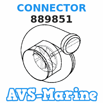 889851 CONNECTOR Mariner 