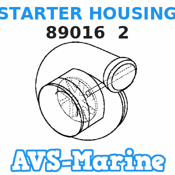 89016 2 STARTER HOUSING Mariner 