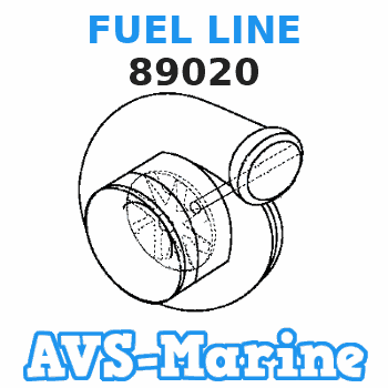 89020 FUEL LINE Mariner 