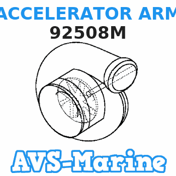 92508M ACCELERATOR ARM Mariner 