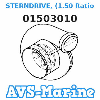 01503010 STERNDRIVE, (1.50 Ratio) Mercruiser 