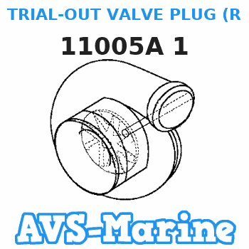 11005A 1 TRIAL-OUT VALVE PLUG (REPAIR KIT) Mercruiser 