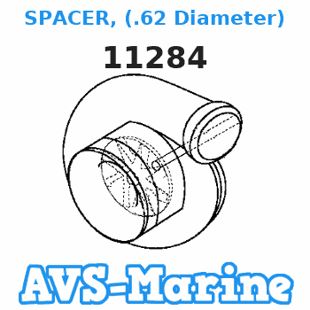 11284 SPACER, (.62 Diameter) Mercruiser 