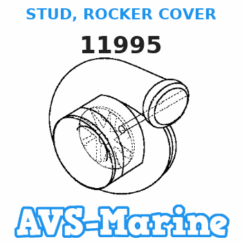 11995 STUD, ROCKER COVER Mercruiser 