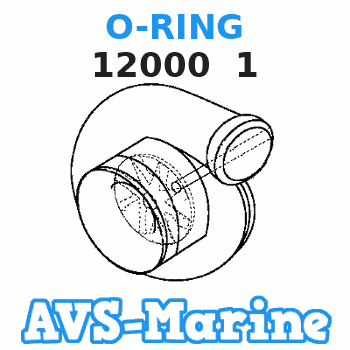 12000 1 O-RING Mercruiser 
