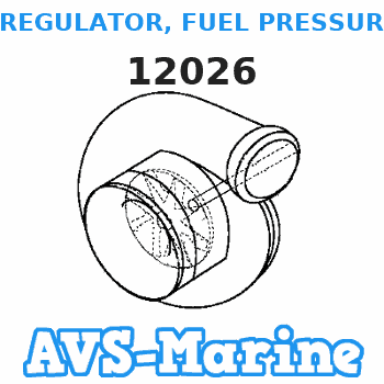 12026 REGULATOR, FUEL PRESSURE Mercruiser 