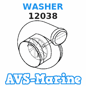 12038 WASHER Mercruiser 