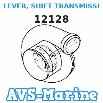 12128 LEVER, SHIFT TRANSMISSION Mercruiser 