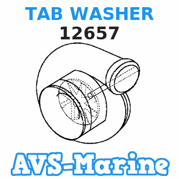 12657 TAB WASHER Mercruiser 