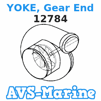 12784 YOKE, Gear End Mercruiser 
