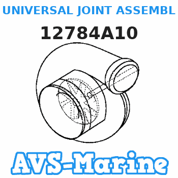 12784A10 UNIVERSAL JOINT ASSEMBLY, Coupling Yoke Has 2 O-Rings Mercruiser 