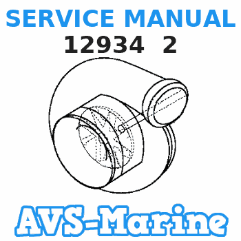 12934 2 SERVICE MANUAL Mercruiser 