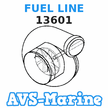 13601 FUEL LINE Mercruiser 