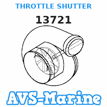 13721 THROTTLE SHUTTER Mercruiser 