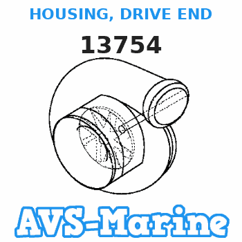 13754 HOUSING, DRIVE END Mercruiser 