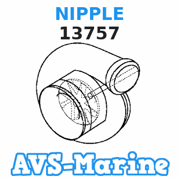 13757 NIPPLE Mercruiser 