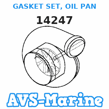 14247 GASKET SET, OIL PAN Mercruiser 