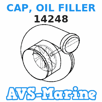 14248 CAP, OIL FILLER Mercruiser 
