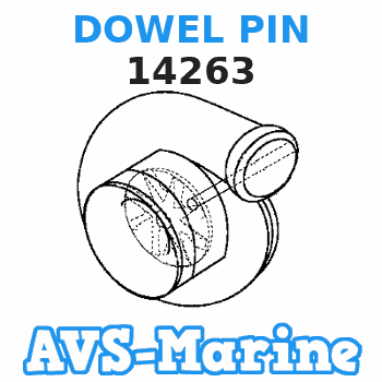 14263 DOWEL PIN Mercruiser 