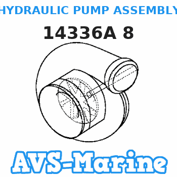 14336A 8 HYDRAULIC PUMP ASSEMBLY Mercruiser 