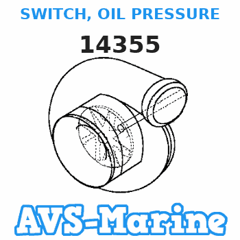 14355 SWITCH, OIL PRESSURE Mercruiser 