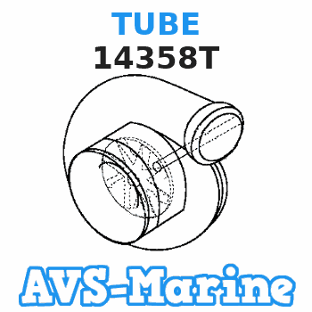 14358T TUBE Mercruiser 