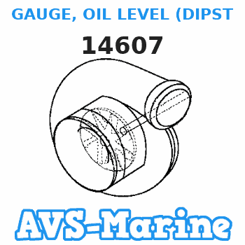 14607 GAUGE, OIL LEVEL (DIPSTICK) Mercruiser 