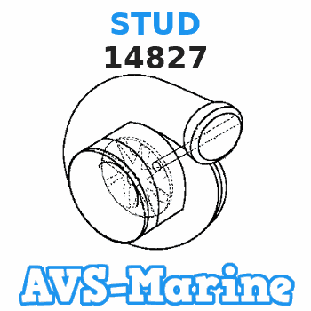 14827 STUD Mercruiser 