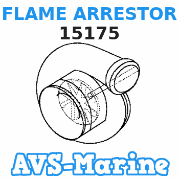 15175 FLAME ARRESTOR Mercruiser 