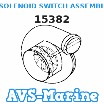 15382 SOLENOID SWITCH ASSEMBLY Mercruiser 