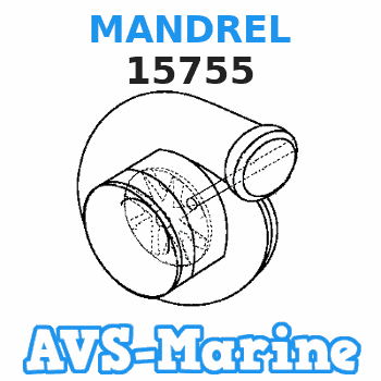 15755 MANDREL Mercruiser 