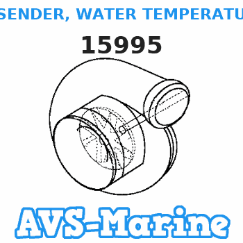 15995 SENDER, WATER TEMPERATURE Mercruiser 