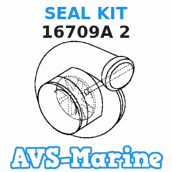 16709A 2 SEAL KIT Mercruiser 