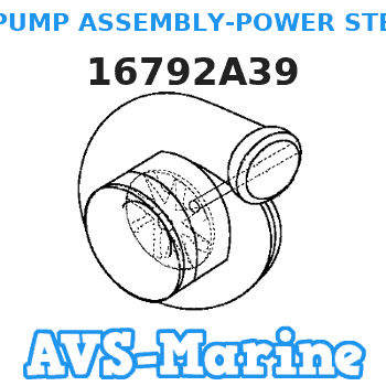 16792A39 PUMP ASSEMBLY-POWER STEERING Mercruiser 