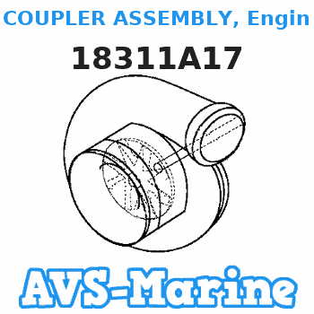 18311A17 COUPLER ASSEMBLY, Engine Mercruiser 