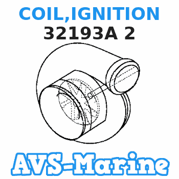 32193A 2 COIL,IGNITION Mercruiser 