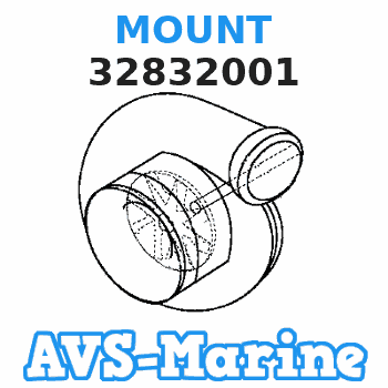 32832001 MOUNT Mercruiser 