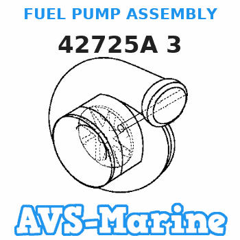 42725A 3 FUEL PUMP ASSEMBLY Mercruiser 