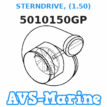 5010150GP STERNDRIVE, (1.50) Mercruiser 