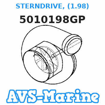 5010198GP STERNDRIVE, (1.98) Mercruiser 