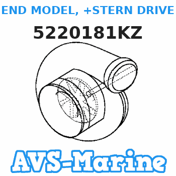 5220181KZ END MODEL, +STERN DRIVE BRVII (1.81:1 Ratio) Mercruiser 