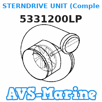5331200LP STERNDRIVE UNIT (Complete) Mercruiser 