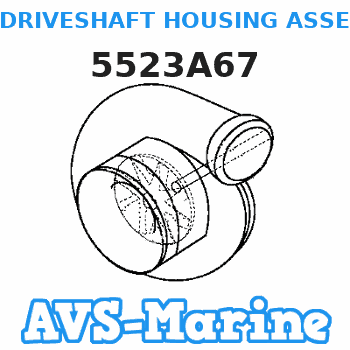 5523A67 DRIVESHAFT HOUSING ASSEMBLY, Complete (1.84 Ratio) Mercruiser 