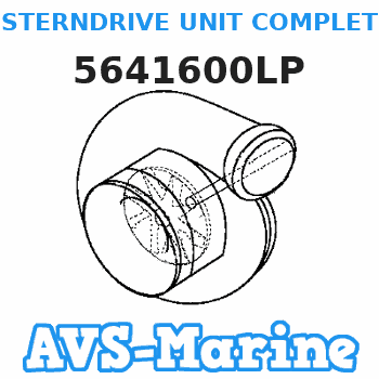 5641600LP STERNDRIVE UNIT COMPLETE (2.00:1 Ratio) Mercruiser 