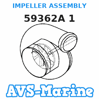 59362A 1 IMPELLER ASSEMBLY Mercruiser 