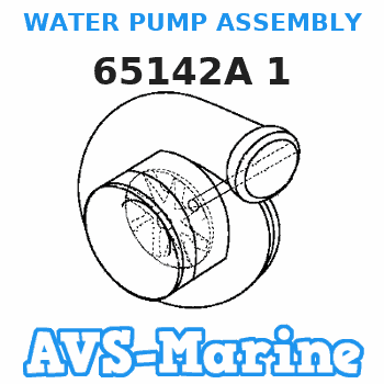 65142A 1 WATER PUMP ASSEMBLY Mercruiser 