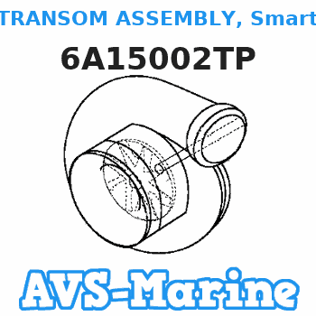 6A15002TP TRANSOM ASSEMBLY, SmartCraft Mercruiser 