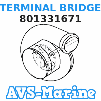 801331671 TERMINAL BRIDGE Mercruiser 
