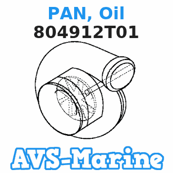 804912T01 PAN, Oil Mercruiser 